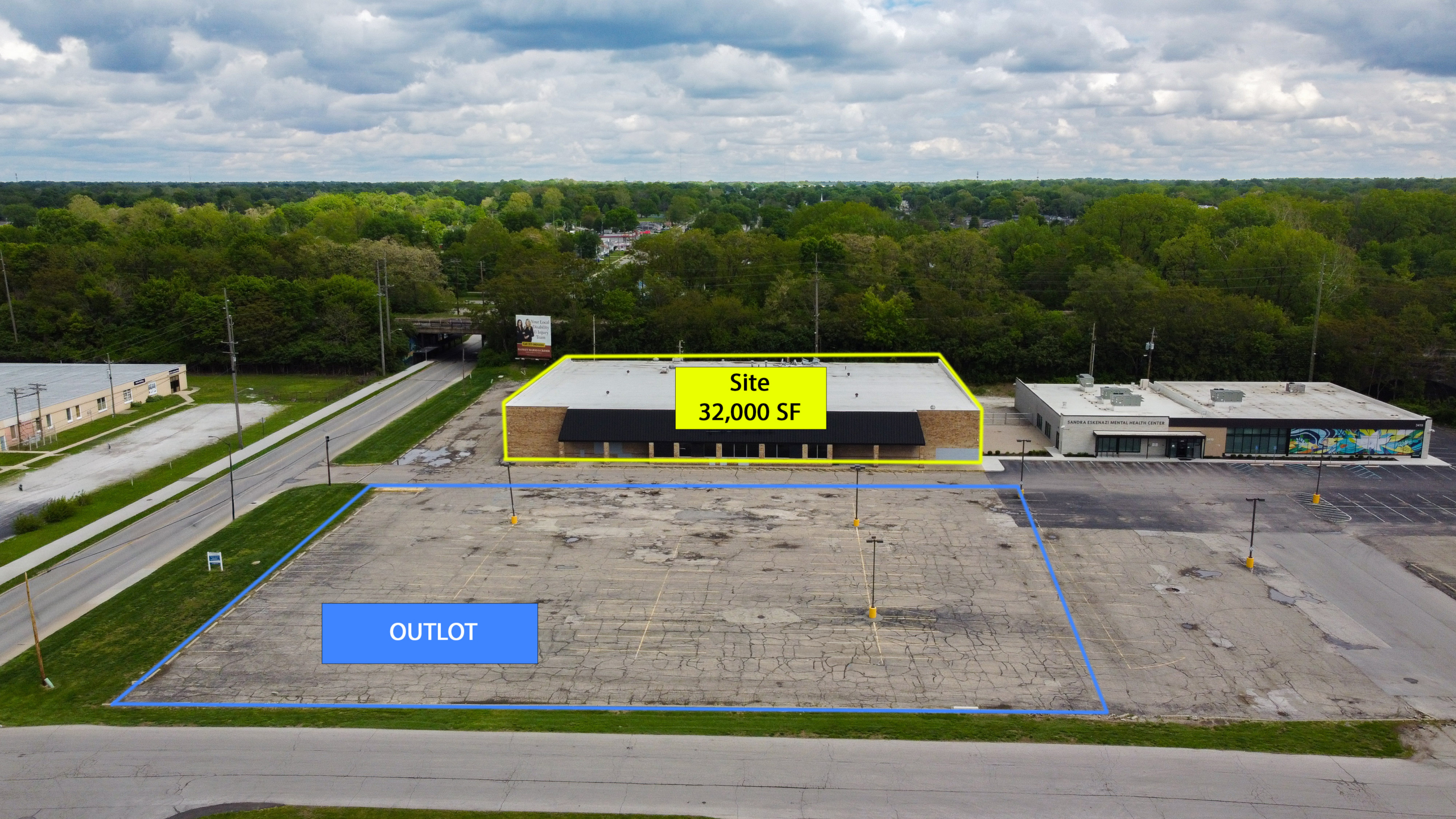 Owner-User or Redevelopment Commercial Opportunity in Indy