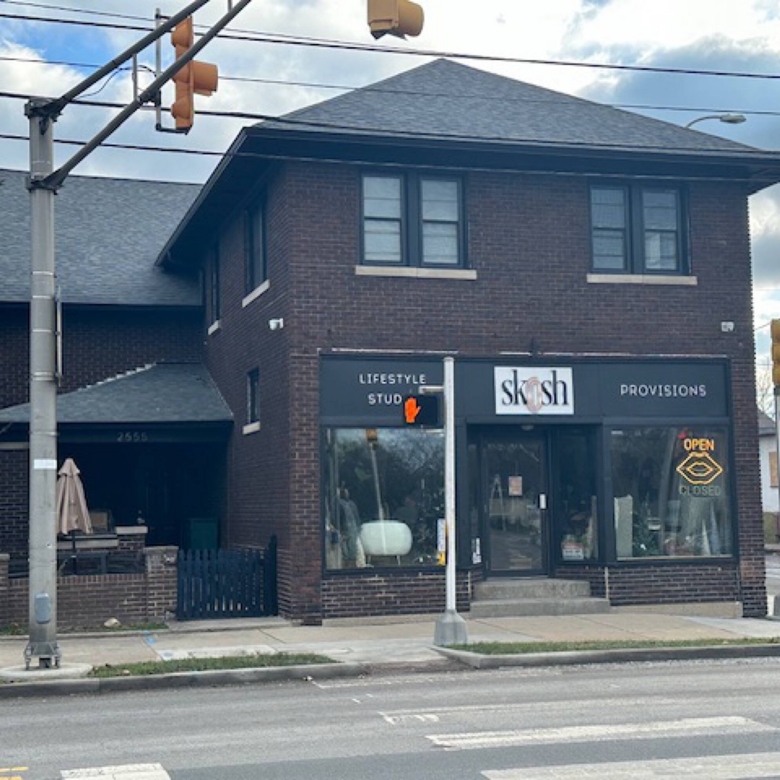 Newly renovated mixed-use building adjoining Garfield Park