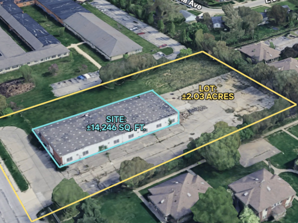 Industrial Facility with Secured Outdoor Storage