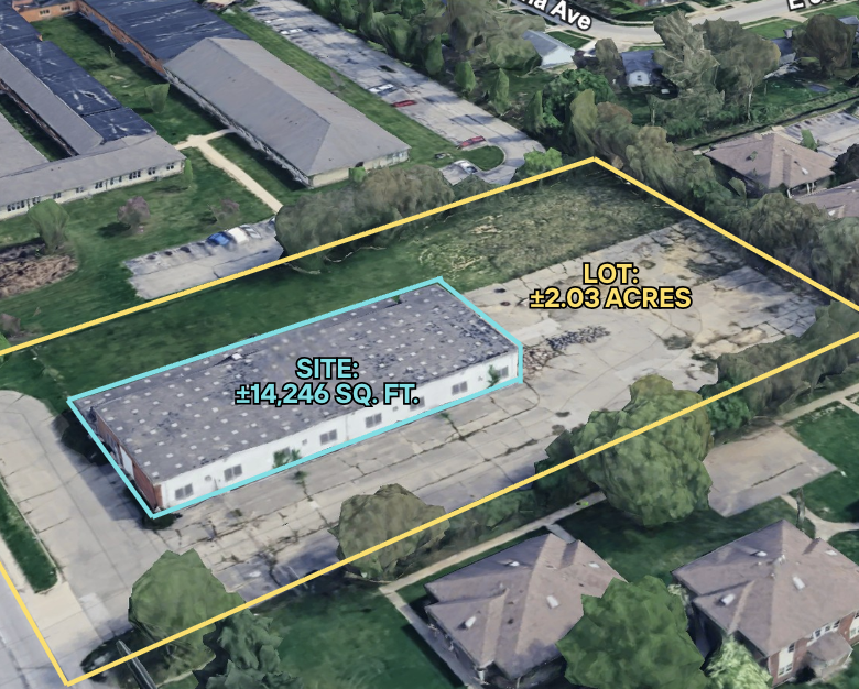 Industrial Facility with Secured Outdoor Storage