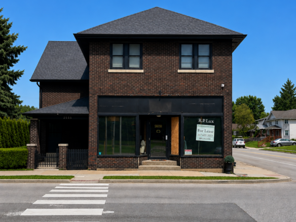 Newly renovated mixed-use building adjoining Garfield Park